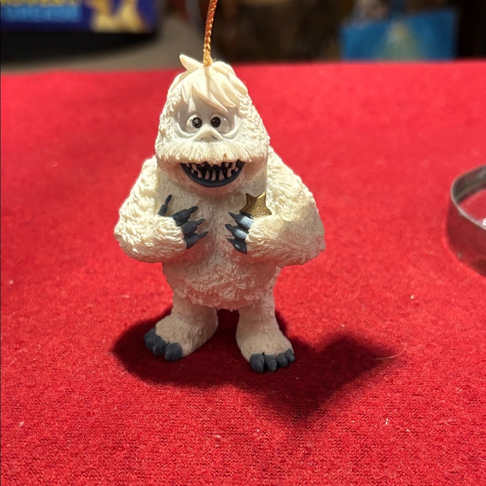 Vintage Holiday Ornament - White and Gray